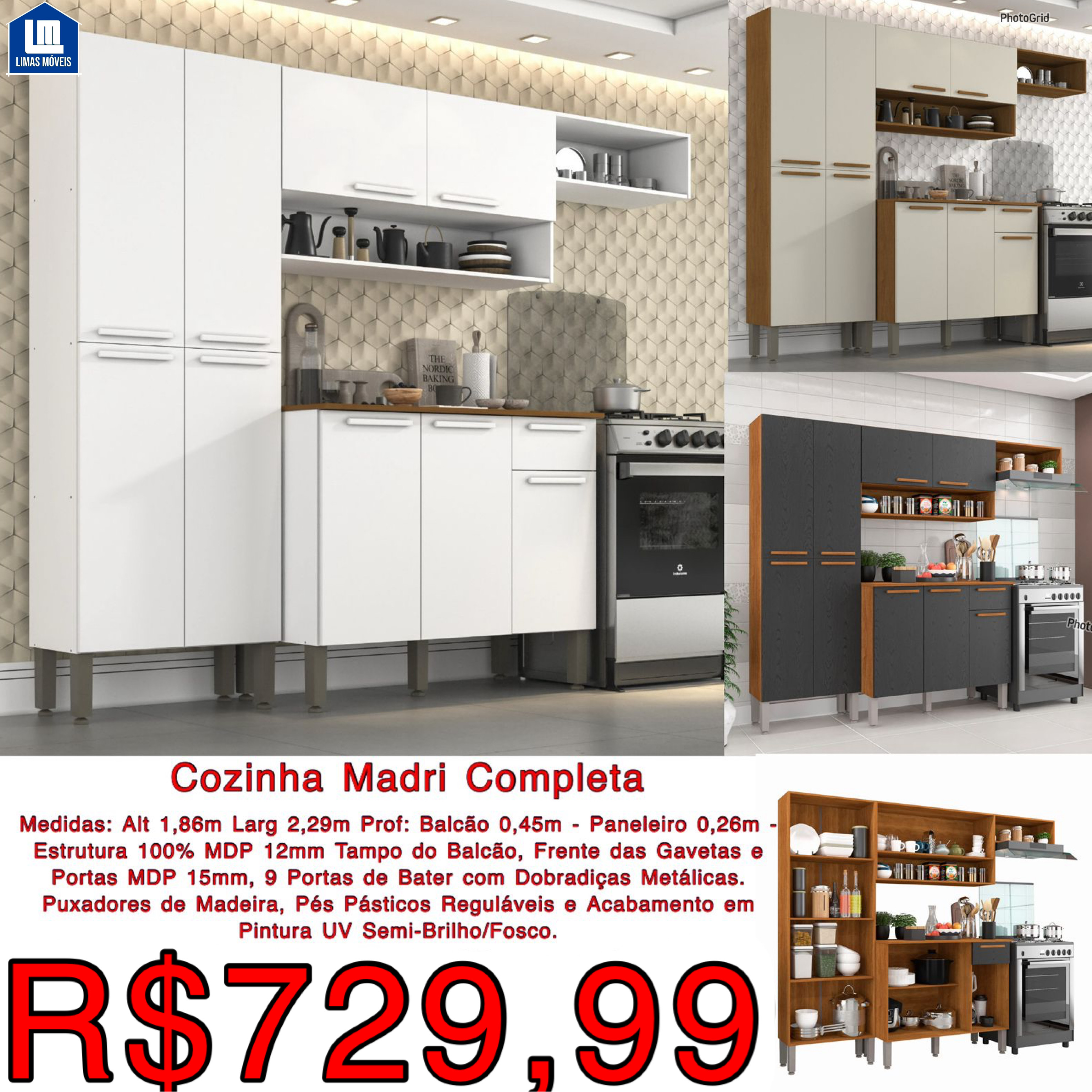 Cozinha Madri Completa