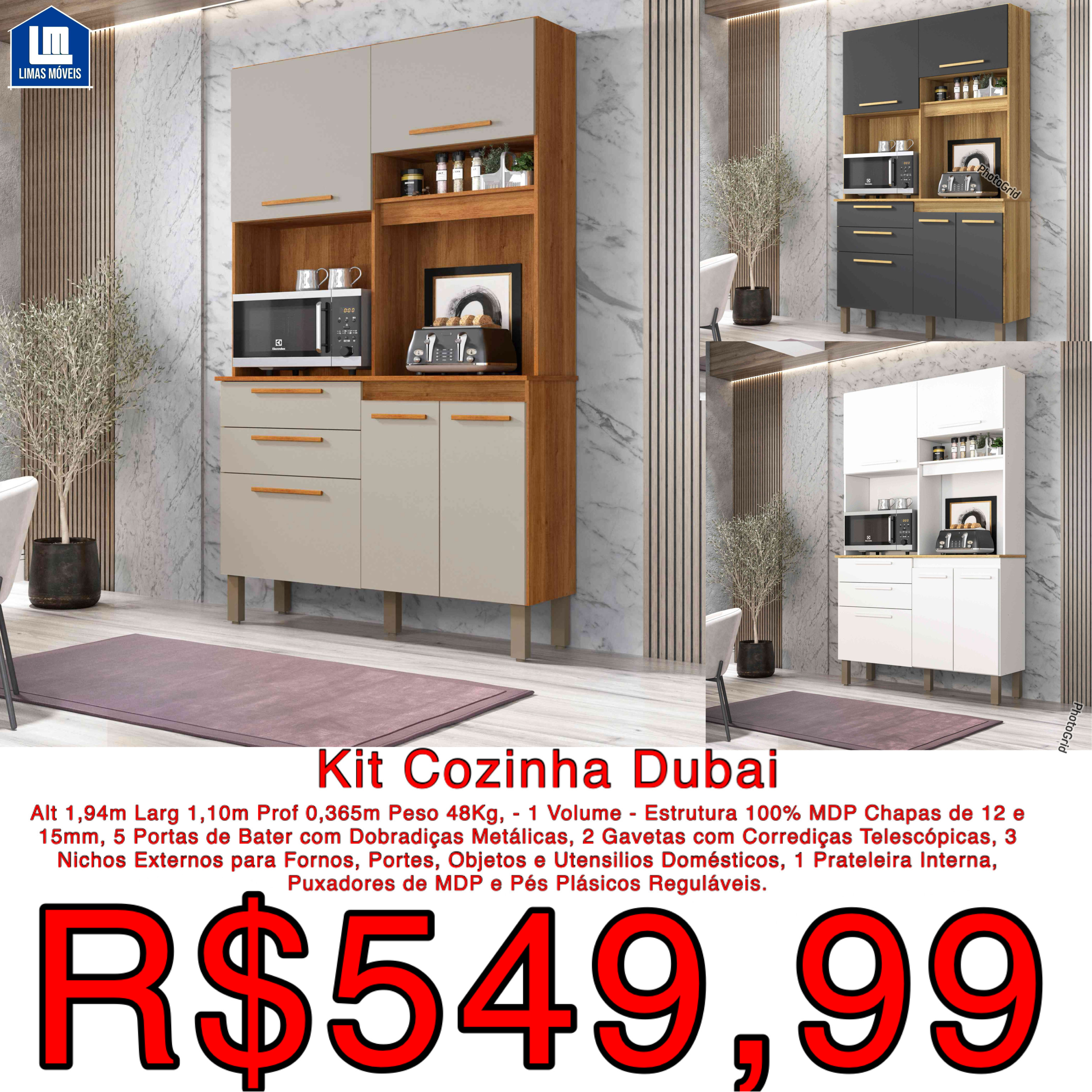 Kit Cozinha Dubai